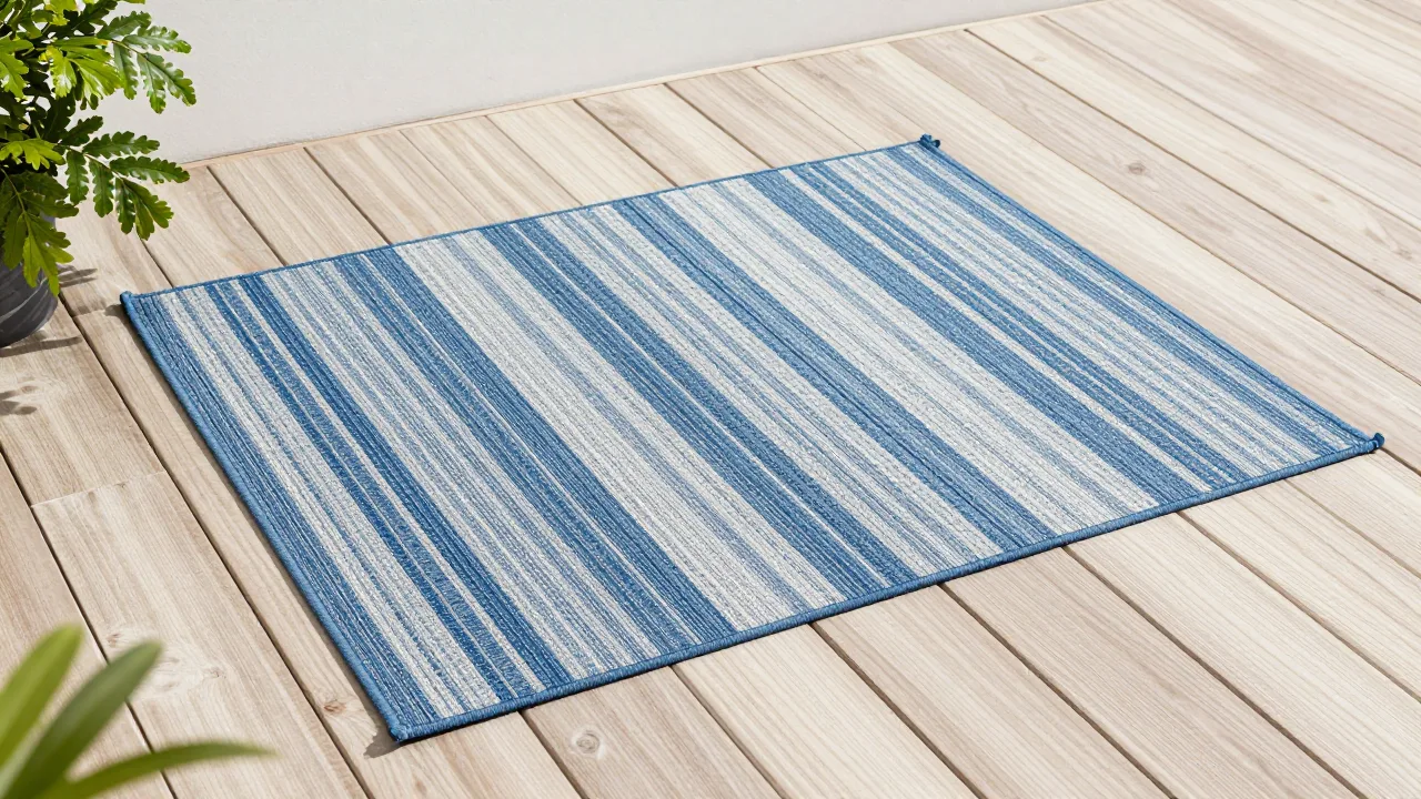 Re-Tread — Recycled-PET outdoor rugs